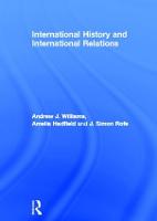 International History and International Relations (Hardback)