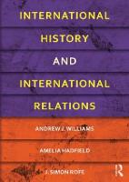 International History and International Relations (Paperback)