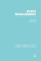 Event Management - Critical Perspectives on Business and Management (Multiple items)