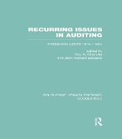 Recurring Issues in Auditing (RLE Accounting)