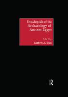 Encyclopedia of the Archaeology of Ancient Egypt (Paperback)