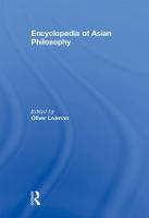 Encyclopedia of Asian Philosophy (Paperback)