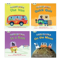 Learn to Read at Home with Bug Club Phonics Alphablocks: Phase 3 - Reception term 2 (4 fiction books) Pack A - Phonics Bug (Multiple items)