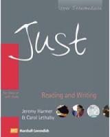 JUST READING & WRITING BRE UPPER INT STUDENT BOOK (Paperback)