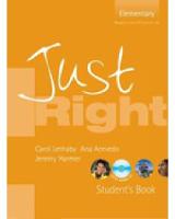 Just Right Elementary with Audio CD