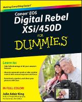 Canon EOS Digital Rebel XSi/450D For Dummies (Paperback)