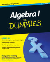 Algebra I For Dummies (Paperback)