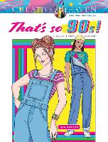 Creative Haven That's So 90s! Coloring Book - Creative Haven (Paperback)