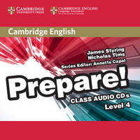 Cambridge English Prepare! Level 4 Class Audio CDs (2) - Cambridge English Prepare! (CD-Audio)