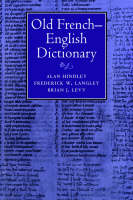 Old French-English Dictionary (Hardback)