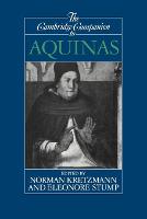 The Cambridge Companion to Aquinas - Cambridge Companions to Philosophy (Paperback)