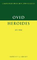 Ovid: Heroides XVI-XXI - Cambridge Greek and Latin Classics (Paperback)
