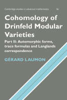 Cohomology of Drinfeld Modular Varieties, Part 2, Automorphic Forms, Trace Formulas and Langlands Correspondence