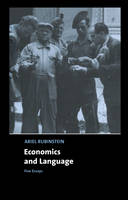 Economics and Language: Five Essays - Churchill Lectures in Economics (Hardback)