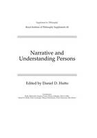 Narrative and Understanding Persons (Paperback)