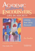 Academic Listening Encounters: Life in Society Class Audio CDs (3): Listening, Note Taking, and Discussion (CD-Audio)