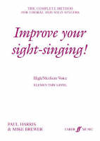 Improve Your Sight-singing!: Elementary: High/med Voice - Improve Your Sight-singing (Paperback)
