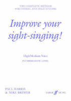 Improve Your Sight-singing!: Intermediate: High/medium Voice - Improve Your Sight-singing (Paperback)