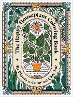 The Happy Houseplant Coloring Book (Paperback)
