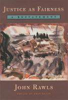 Justice as Fairness: A Restatement (Paperback)