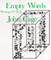 Empty Words: Writings, 1973-78 (Hardback)