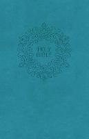 NKJV, Thinline Bible, Compact, Leathersoft, Blue, Red Letter, Comfort Print: Holy Bible, New King James Version (Leather / fine binding)