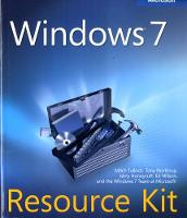 Windows 7 Resource Kit