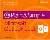 Microsoft Outlook 2013 Plain & Simple (Paperback)
