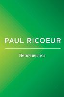 Hermeneutics: Writings and Lectures (Paperback)