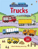 First Sticker Book Trucks - First Sticker Books (Paperback)