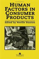 Human Factors In Consumer Products (Paperback)