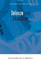 Deleuze and Education - Deleuze Connections (Paperback)