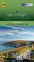 Isle of Wight - Walker's Map (Sheet map, folded)