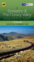 Snowdon and The Conwy Valley - Walker's Map (Sheet map, folded)