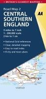 Central Southern England - AA Road Map Britain 2 (Sheet map, folded)