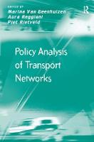 Policy Analysis of Transport Networks (Hardback)