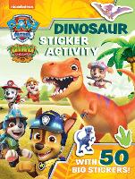 Paw Patrol Dinosaur Sticker Activity (Paperback)