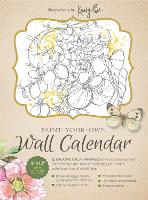 Paint-Your-Own Wall Calendar: Illustrations by Kristy Rice - Artisan Series (Multiple items, part(s) enclosed)