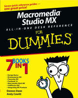 Macromedia Studio MX All-in-One Desk Reference For Dummies (Paperback)
