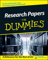 Research Papers For Dummies (Paperback)