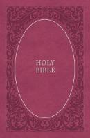 NKJV, Holy Bible, Soft Touch Edition, Leathersoft, Pink, Comfort Print: Holy Bible, New King James Version (Leather / fine binding)