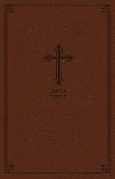 KJV Holy Bible: Value Compact Thinline, Brown Leathersoft, Red Letter, Comfort Print: King James Version (Leather / fine binding)