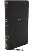 NKJV, End-of-Verse Reference Bible, Compact, Leathersoft, Black, Red Letter, Comfort Print: Holy Bible, New King James Version (Leather / fine binding)