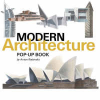 The Modern Architecture Pop-up Book: From the Eiffel Tower to the Guggenheim Bilbao (Hardback)