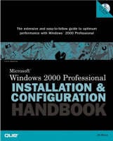MS Windows 2000 Professional Installation and Configuration Handbook