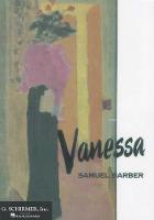 Vanessa (Sheet music)