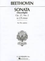 Sonata in C-Sharp Minor, Opus 27, No. 2: Moonlight (Book)