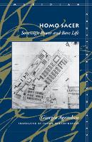 Homo Sacer: Sovereign Power and Bare Life - Meridian: Crossing Aesthetics (Hardback)
