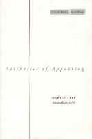 Aesthetics of Appearing - Cultural Memory in the Present (Paperback)