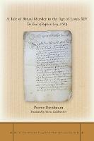 A Tale of Ritual Murder in the Age of Louis XIV: The Trial of Raphaël Lévy, 1669 - Stanford Studies in Jewish History and Culture (Hardback)